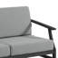 Ensemble de patio extérieur en teck pour six personnes avec coussins et deux tables Polett-442683575-442683578