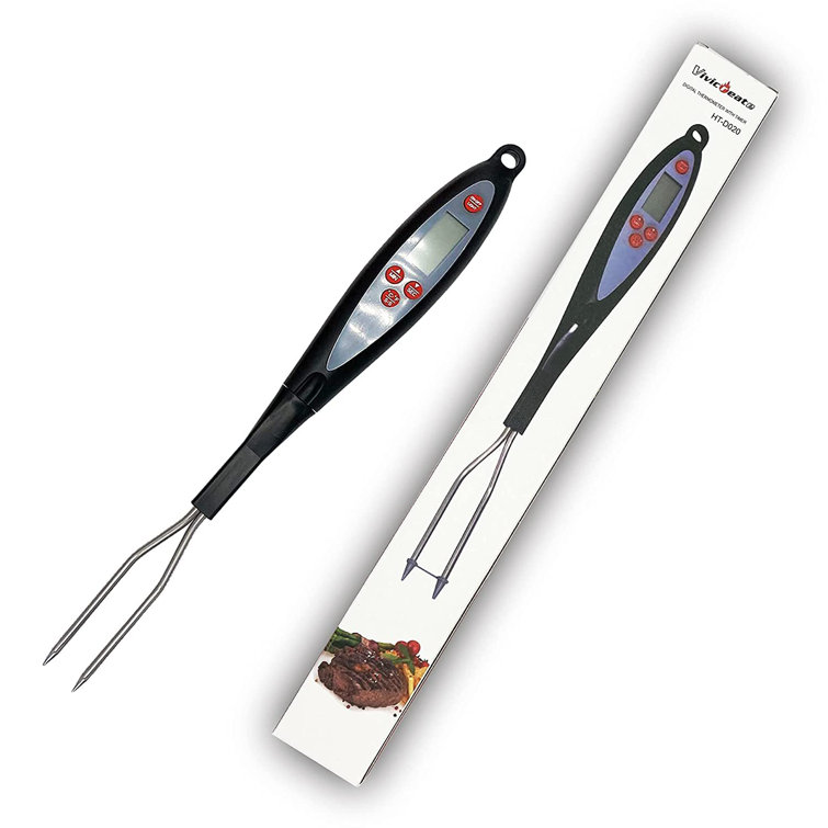 Cheer Collection Digital Meat Thermometer, Instant Read Food