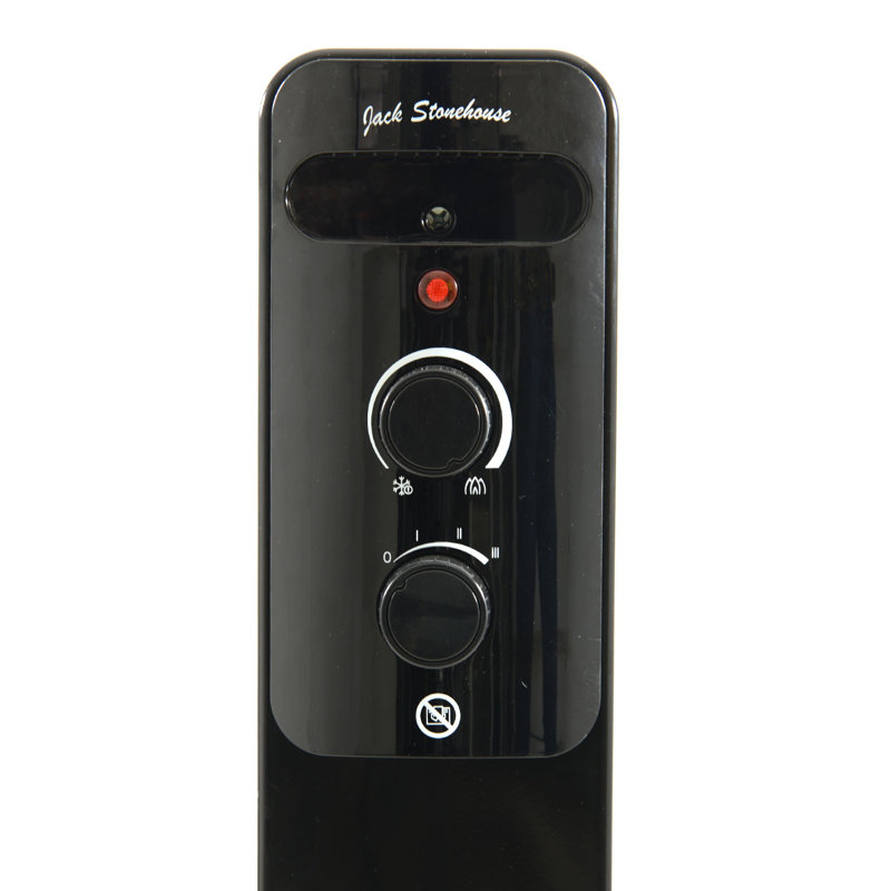 Belfry Heating Reginald Electric High Efficiency Radiator Space Heater, Black, 2000