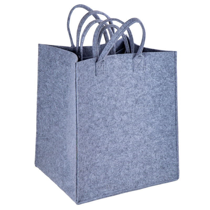 Ensemble de casiers de rangement fourre-tout 3 pièces en feutre