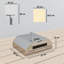 Outsunny Stainless Steel Countertop Pizza Oven