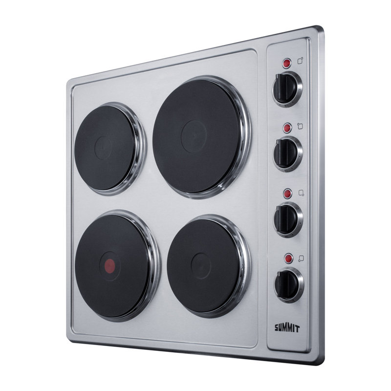 Summit Appliance 22" Stainless Steel Electric Cooktop