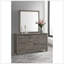 Commode 6 tiroirs avec miroir
