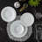 Dentrell 24 Piece Dinnerware Set, Service for 6