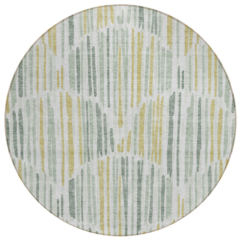 Tapis rond 8 po