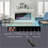 Electric Fireplace 44 Inch with Remote, Multi-Color Flame, LED Heater | Recessed/TV Stand | Vent Free | Insert