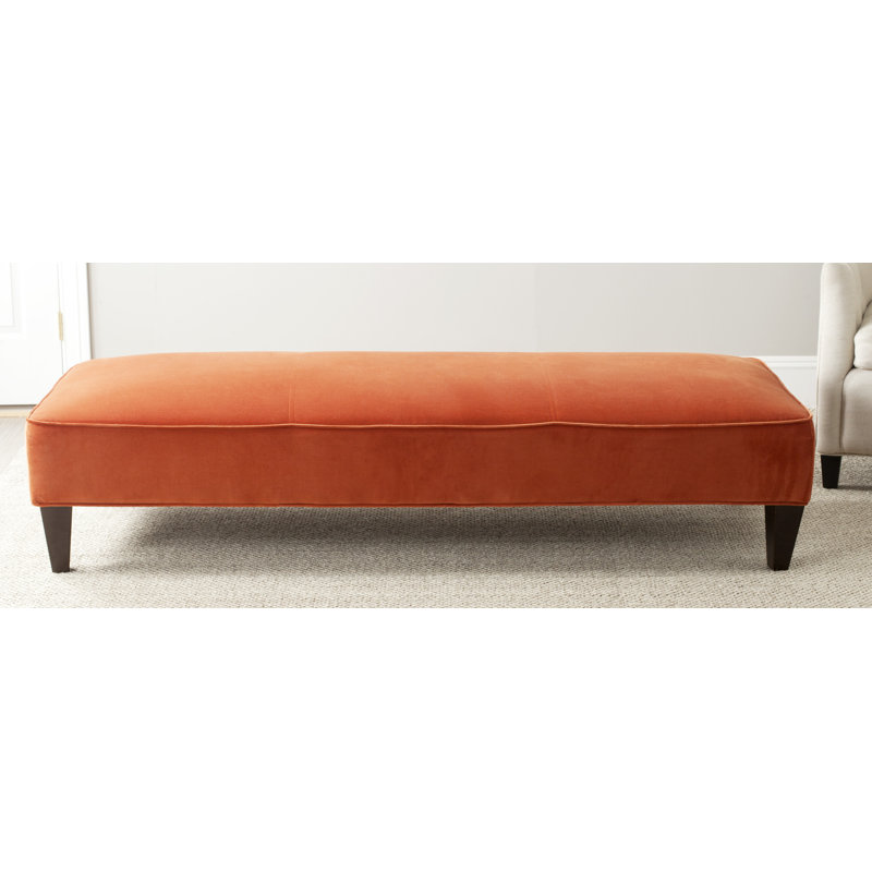 Banc en bois Alfonsino Kost, Orange