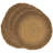 Islander Jute No Pattern Round Placemat