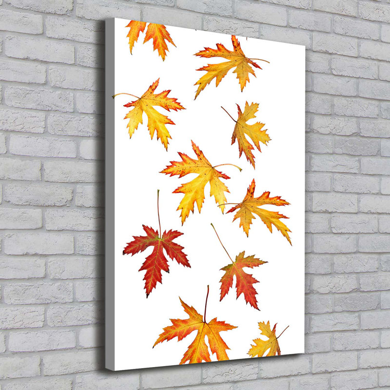 Autumn Leaves - Wrapped Canvas Print
