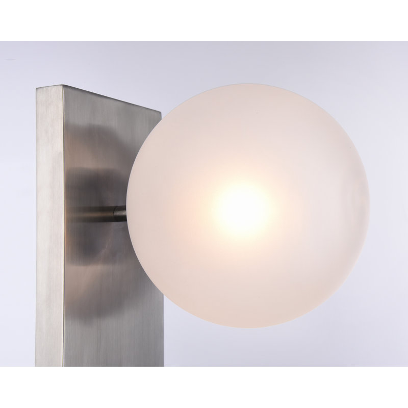 Plafonnier encastré 1 lumière Himalaya, Nickel