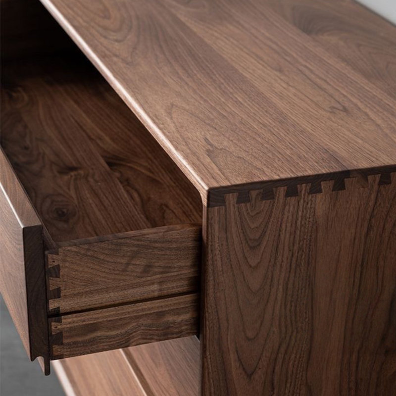 American Style Simple Sideboard, 32.28" H x 70.87" W x 16.54" D