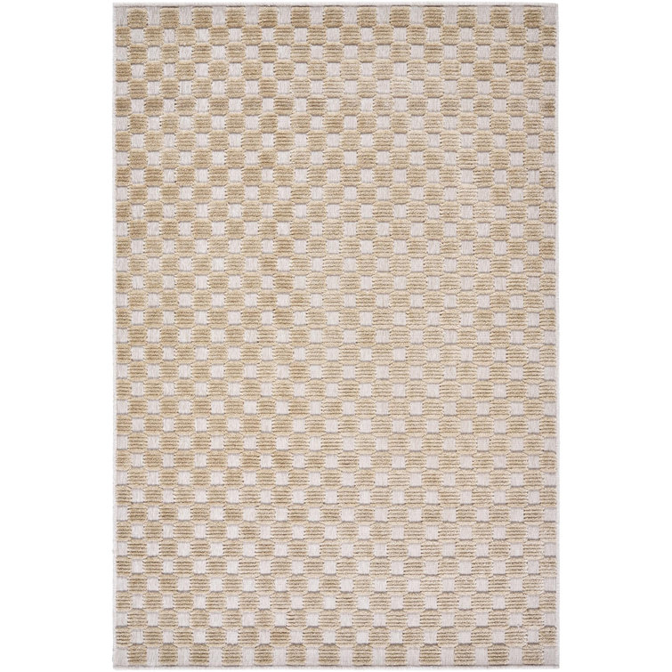 Ebern Designs Elli Machine Washable Geometric Rug | Wayfair