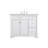 42'' Single Bathroom Vanity with Marble Top-800891179