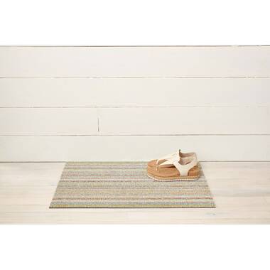 Polynib Solid Indoor Only Door Mat Symple Stuff Color: Charcoal, Mat Size: Rectangle 4' x 8