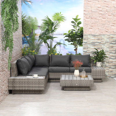 Rattan Sofa Set
