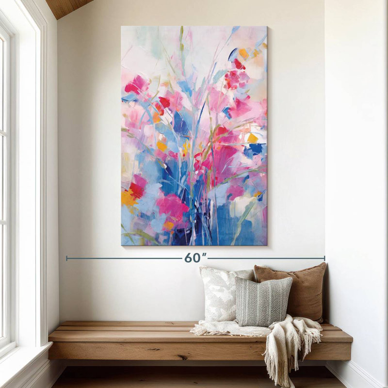 Avery Uplifting Florals, 51" H x 34" W