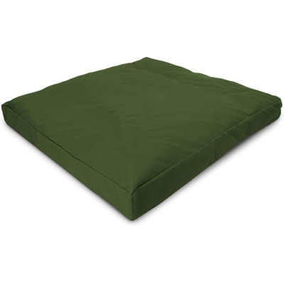 Natural Zabuton Meditation Cushion for Sitting on Floor, Yoga Cushion, Cotton Yoga Pillow, Zen Kneeling Prayer Pad- Standard or Premium