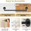 80cm Adjustable Wall Mounted Clothes Rack