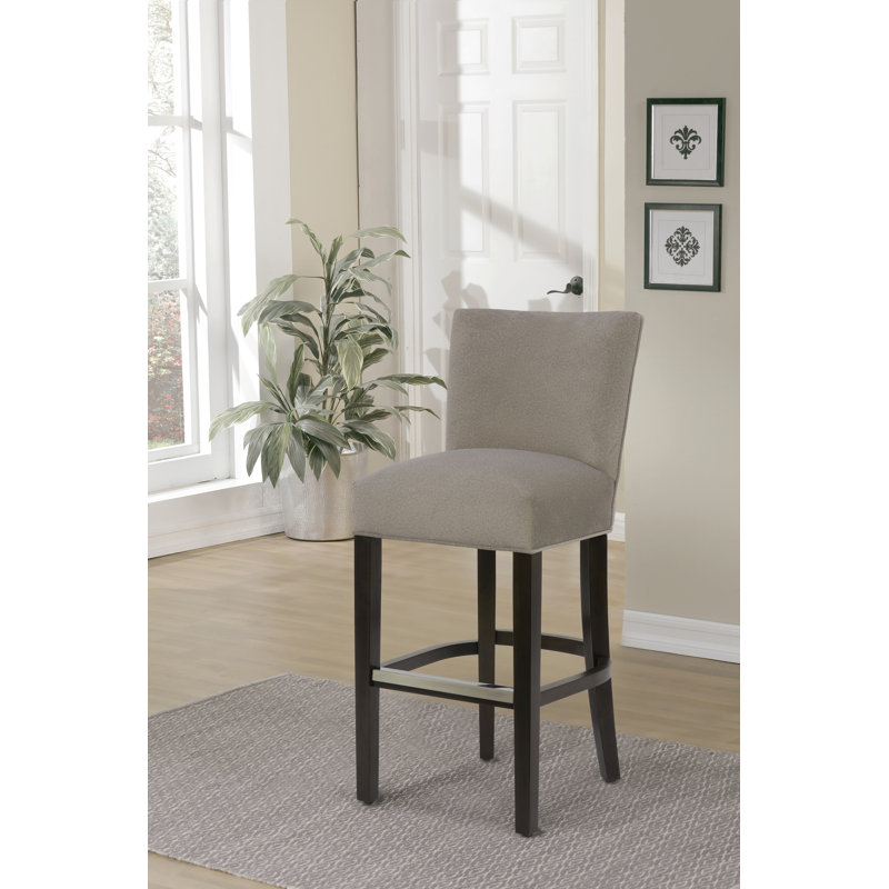 Savannah Curved Back Upholstered Barstool