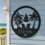 Décoration murale plage et bateau monogramme-287862002-274753293