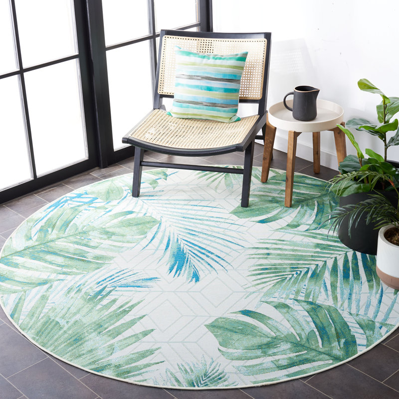 Tapis intérieur / extérieur Isolda 500 Performance, Rond 6 pi 6 po