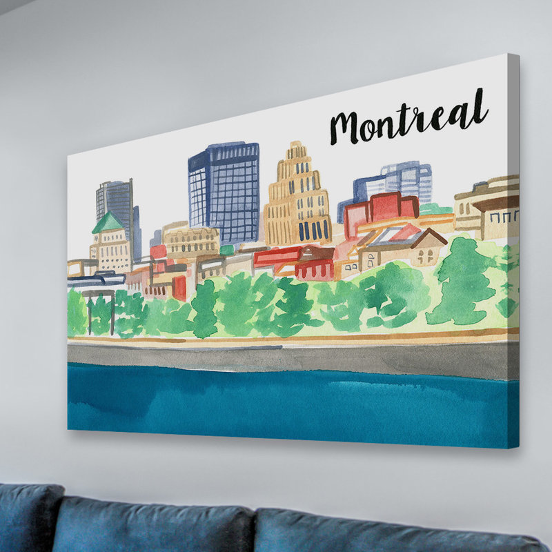1 Piece Painting on Canvas, 61 cm H x 91 cm W 3.81 cm D