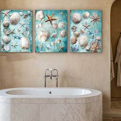 3 Piece Wrapped Canvas Print