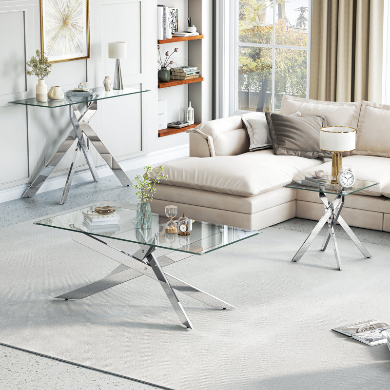 Console Breiann 45,28, Argent argent
