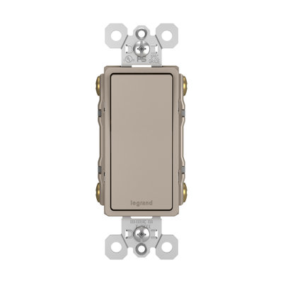 Radiant 15-Amp 4-Way Decorator Rocker Light Switch