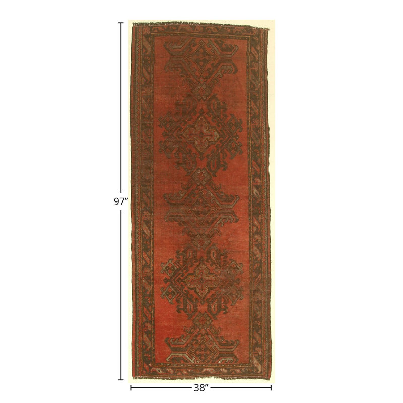Handmade Cotton and Wool Floral Area Rug