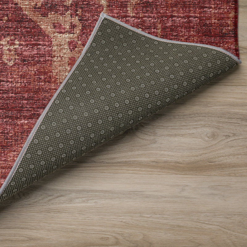 Tapis d'intérieur / extérieur en polyester tissé à la machine Fenwick, Rectangle 2 pi 3 po x 7 pi 6 po