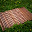 Tapis de bain Roll-up Teak