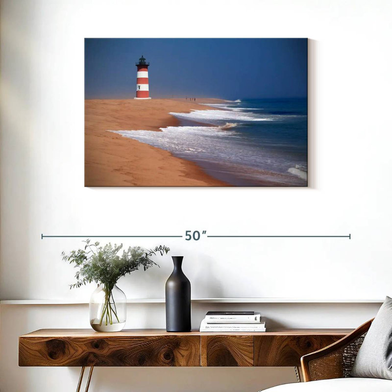 Aletra New England Cape Cod Lighthouse, 24" H x 36" W
