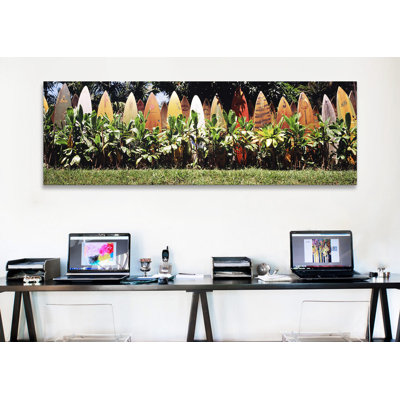 " Surfboard Fence In A Garden, Maui, Hawaii, USA " by Panoramic Images