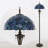 Tiffany Floor Lamp Stained Glass Pearl Standing Reading Light 16X16X70 Inches Antique Pole Corner Lamp Decor Bedroom Office Living Room-10840614