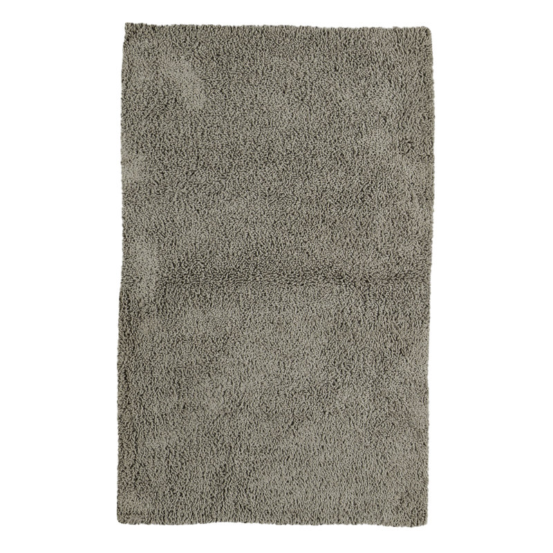 Tapis gris de haute qualité noué à la main