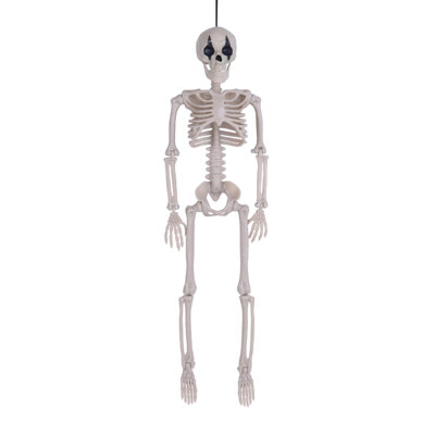 Halloween Skeleton Plastic Human Skull Pendant Foldable Decoration
