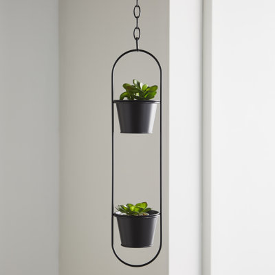 Spence Metal Hanging Planter