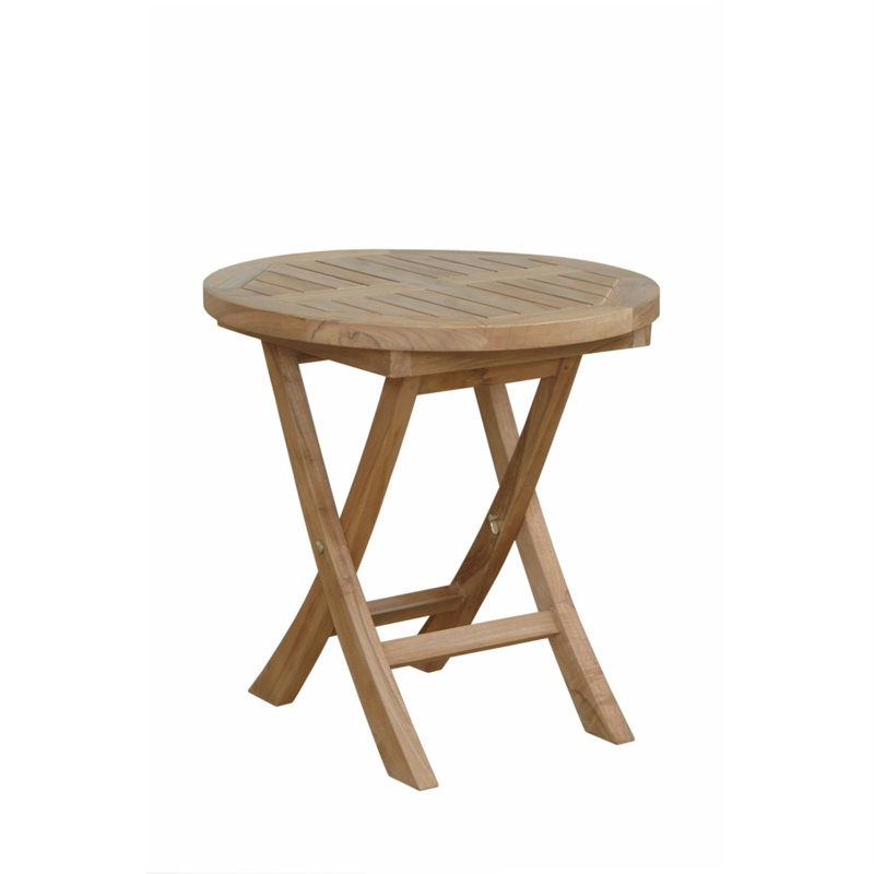 Montage Outdoor Round Teak Side Table
