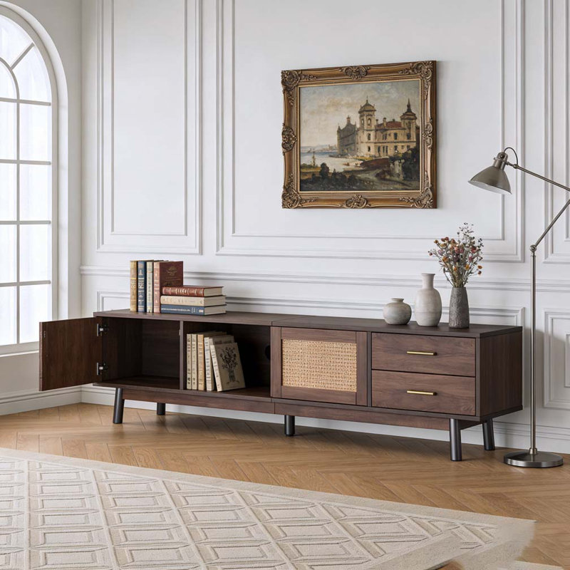 Modern TV Stand for 80" TVs