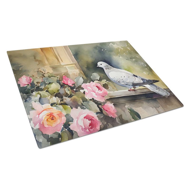 Pigeon Glass Cutting Board