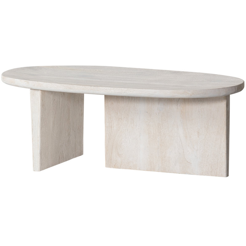 Seam Solid Wood Abstract Coffee Table