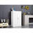 Metal Cabinet With Adjustable Shelf - Garage, Locking Folding White Storage Foldable Design For Home And Office-45178561