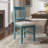 Barna 19'' H Upholstered Acacia Side Chair-1748062135