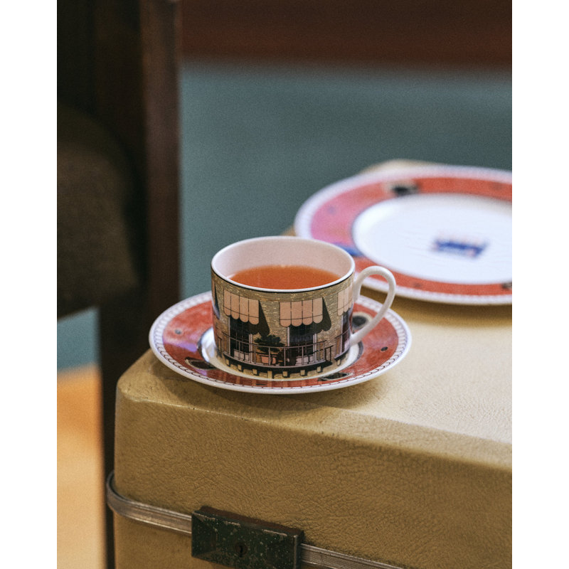 Hotel Fantome Espresso Cup & Saucer