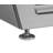 32 in. 4-Pan Countertop Ice Cream Display Freezer with Curved Glass Top in Stainless-Steel (KM-CGDR-4P)