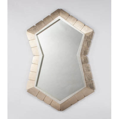 Flat Engineered Wood Wall Mirror
