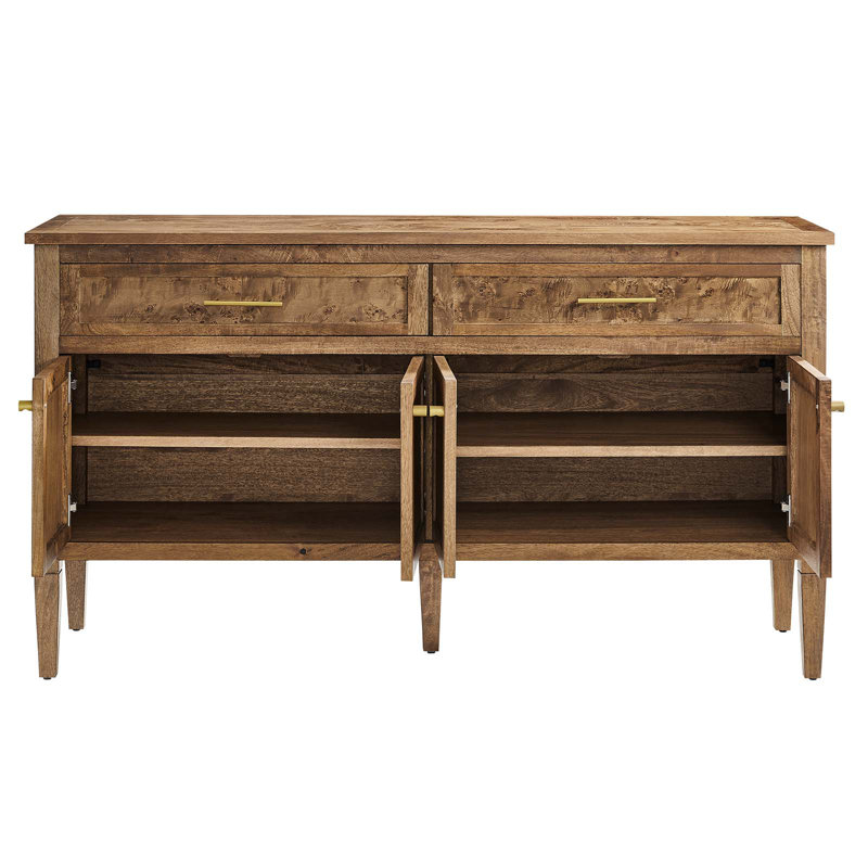 Elysian 62" Brown Mango Wood Sideboard
