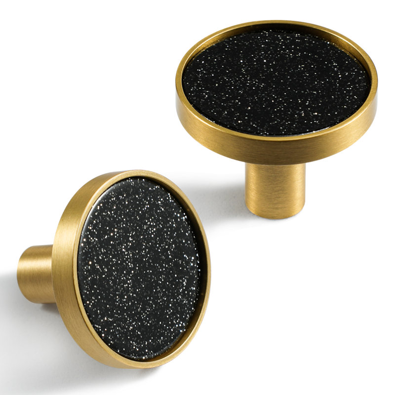 Starlight Black Circle Knob Multipack