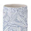 Blue Pleat Medium Vase-1696416459